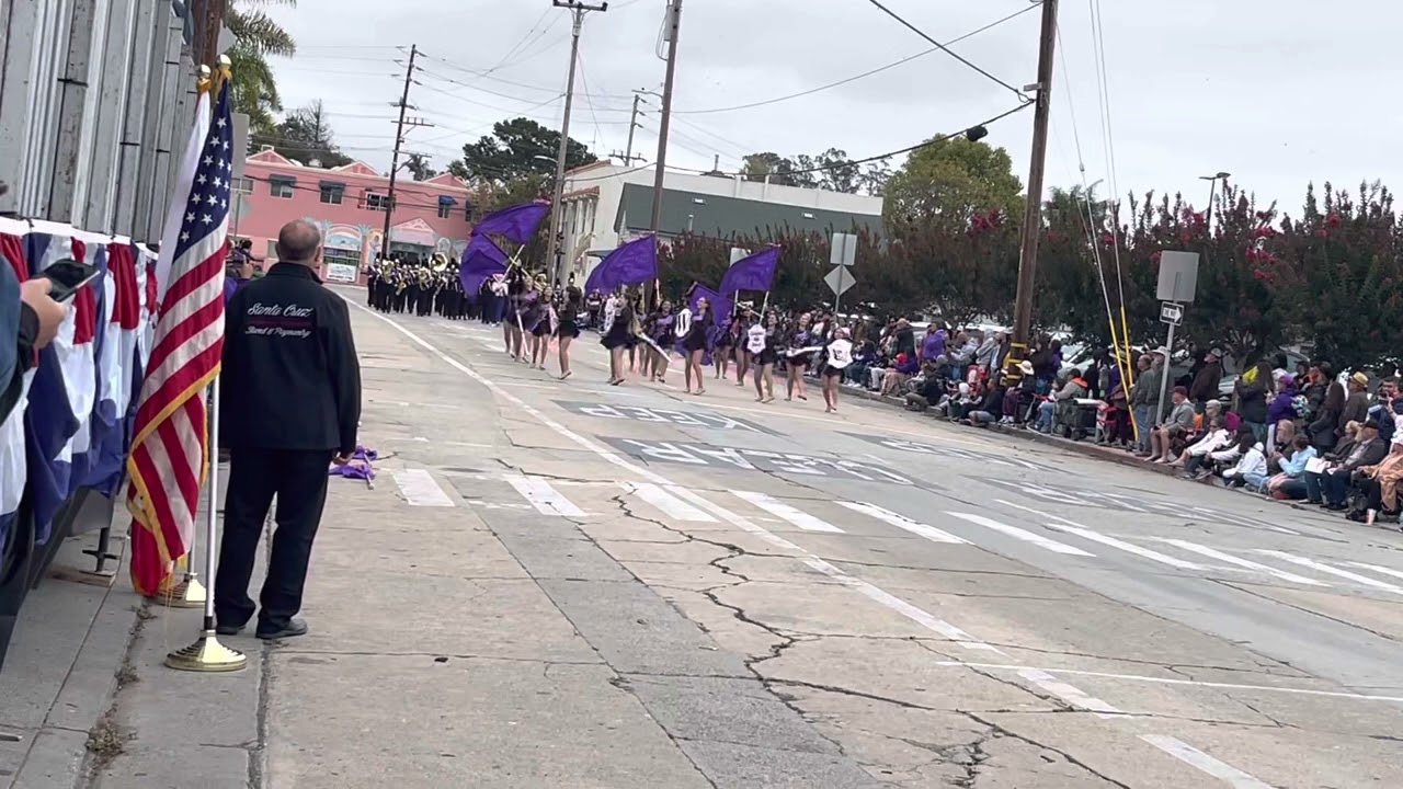 Pride of Livingston Marching Band and Colorguard - Purple Carnival / 2022 Santa Cruz Band Review