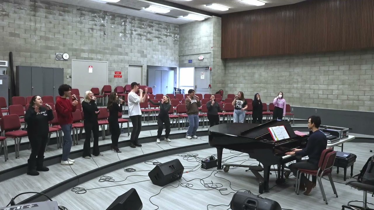 Citrus College Vocal Jazz - Love Theory - Rehearsal Clips - Spring 2023