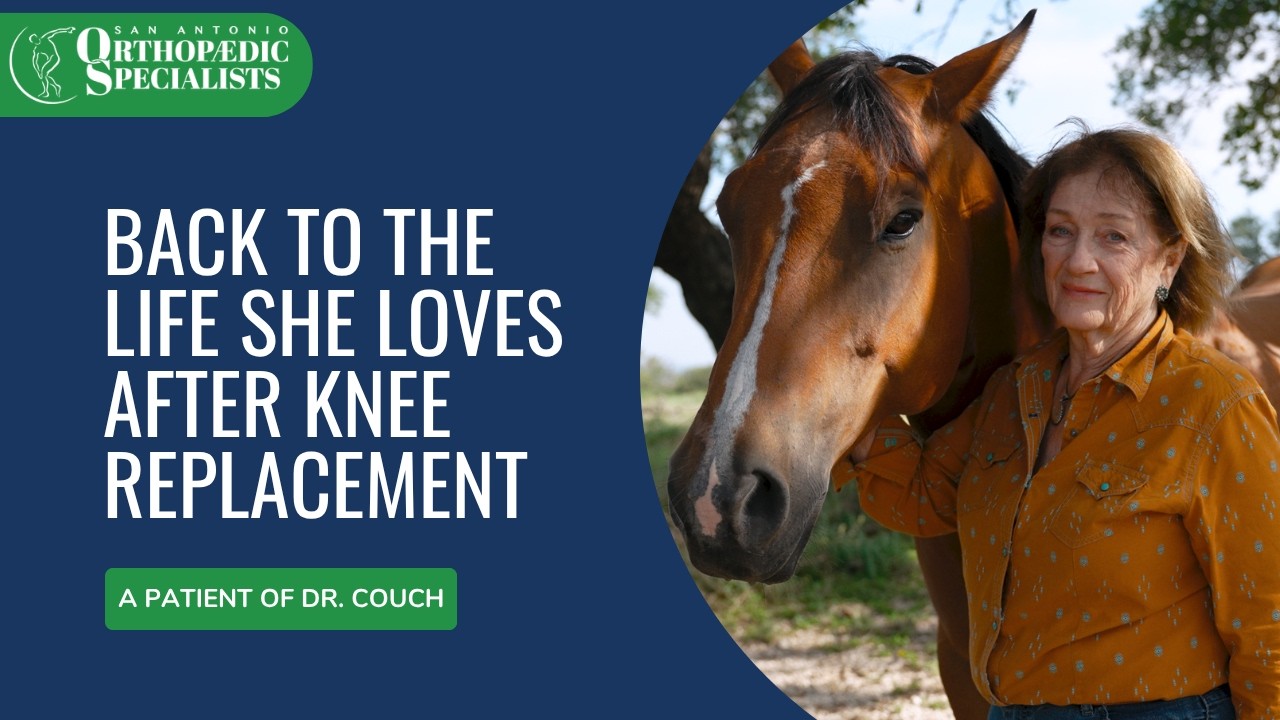 Back to the Life She Loves After Knee Replacement | SAOS Patient Story #kneereplacement