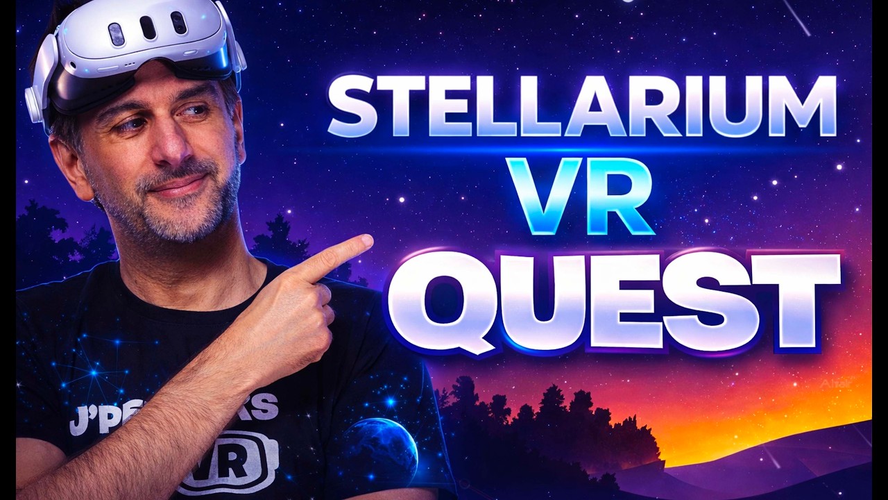 STELLARIUM VR sur QUEST 💥 Le Planétarium Immersif pour Explorer le ciel étoilé en VR !