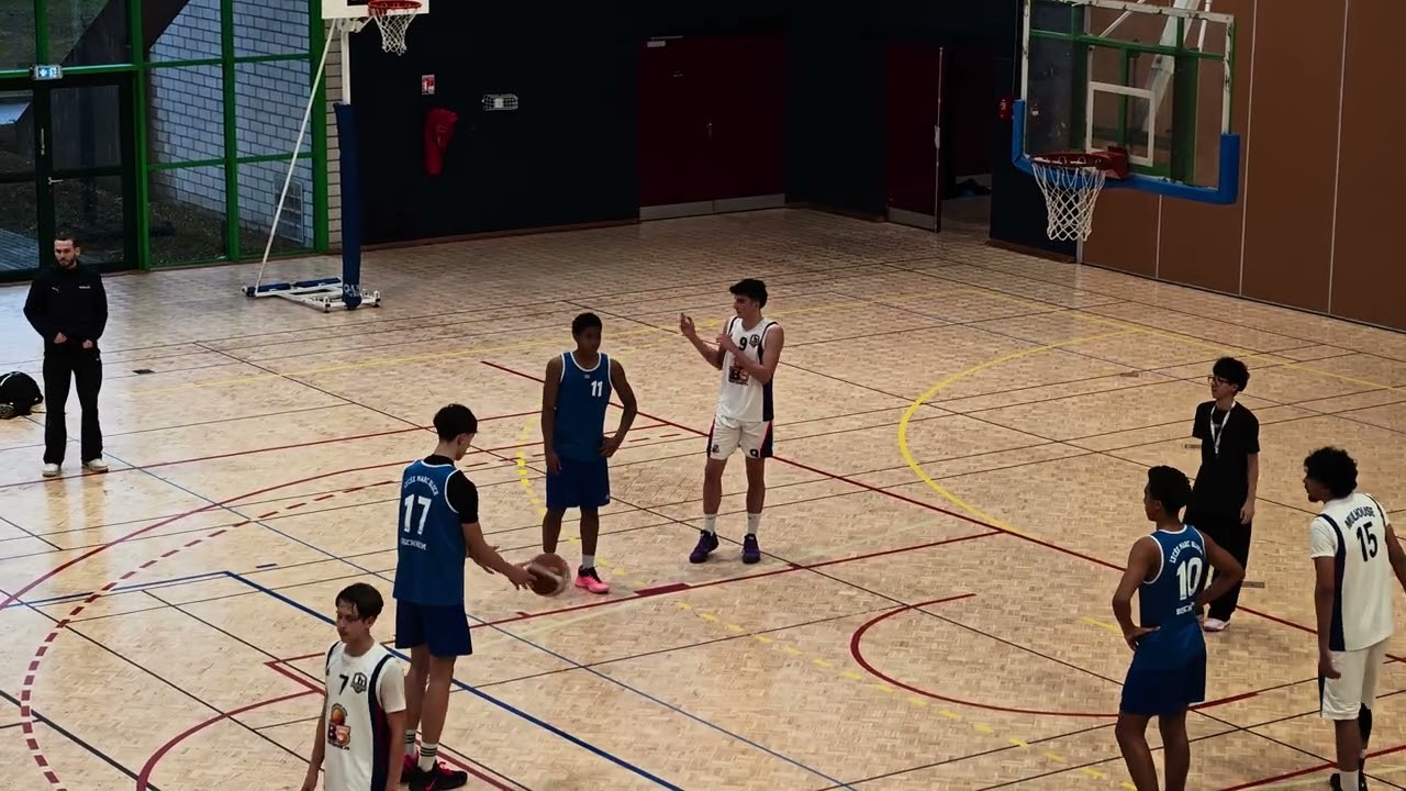 Basket UNSS Marc Bloch Strasbourg Vs Albert Schweitzer Mulhouse - 4ème QT