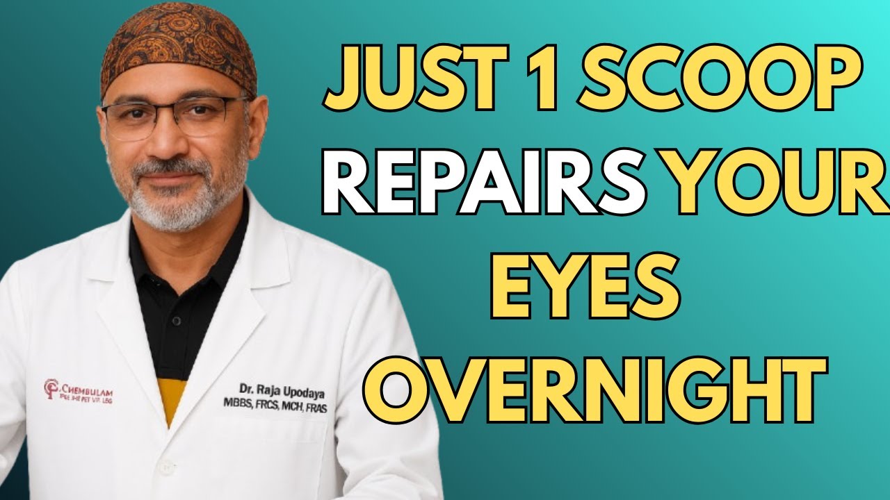 SENIORS, Eat THIS Before Bed To REPAIR Your Eyes & Vision During Sleep | Senior Health Tips