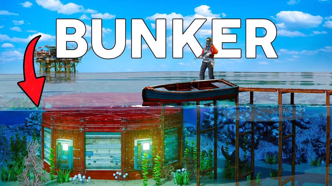 Eu Construi um BUNKER AQUATICO AUTOMATICO