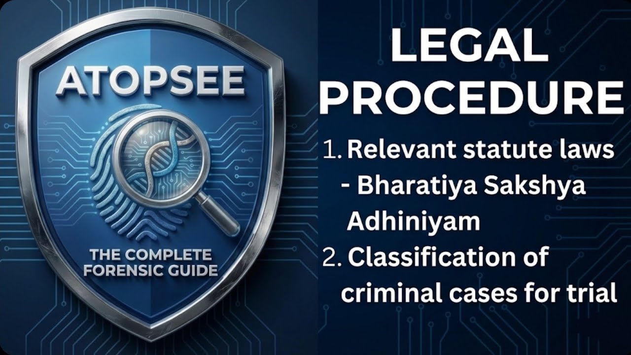 Legal procedure-BSA , classification of criminal cases
