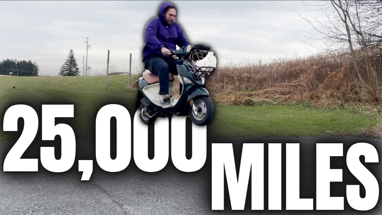 Is 25K TO MANY MILES for a Scooter?