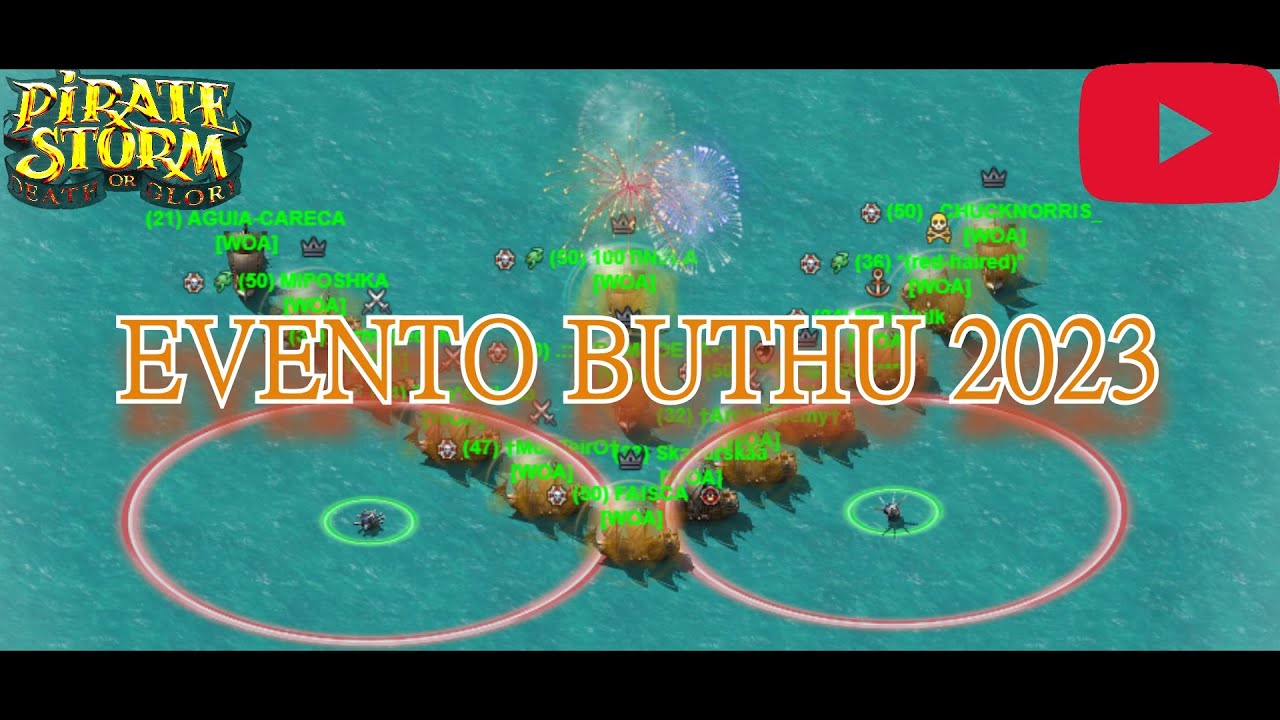 Pirate storm evento buthu @2023