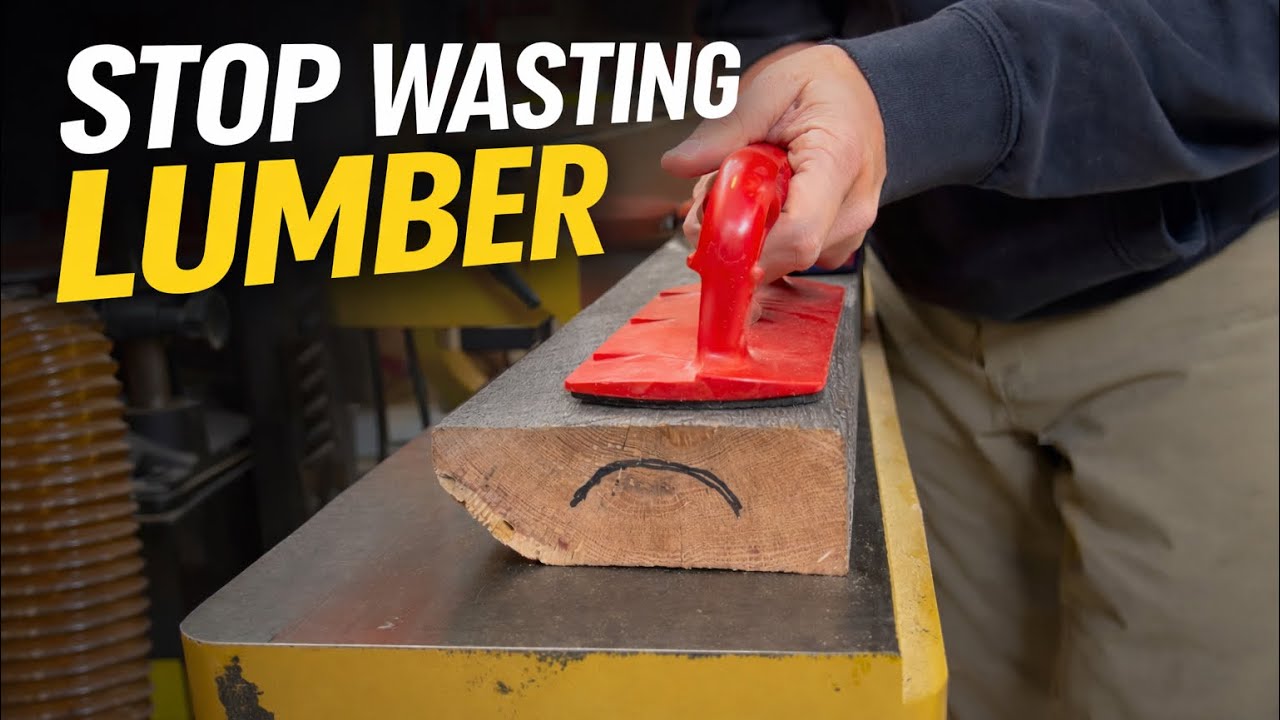 How to Square Up Lumber Using a Jointer, Planer & Table Saw 