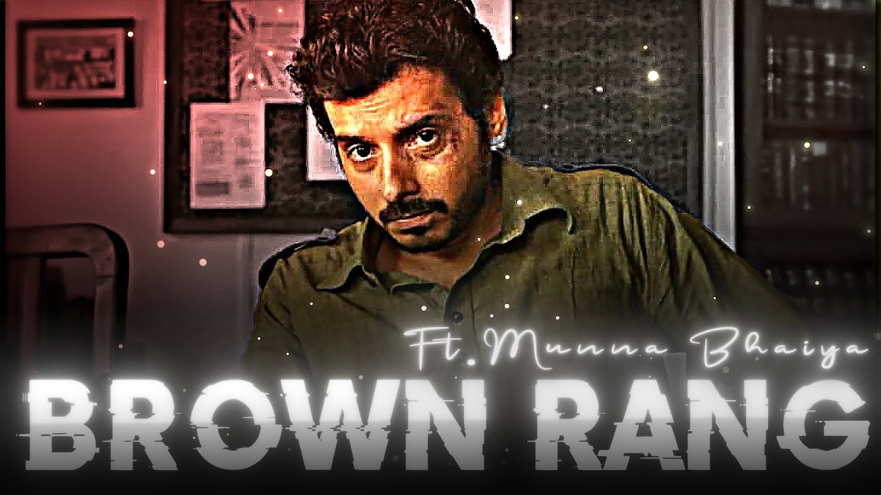 Brown Rang - Yo Yo Honey Singh | Ft.Munna Bhaiya 🔥🔥| Mr.Nobody #mirzapur #munnabhaiya