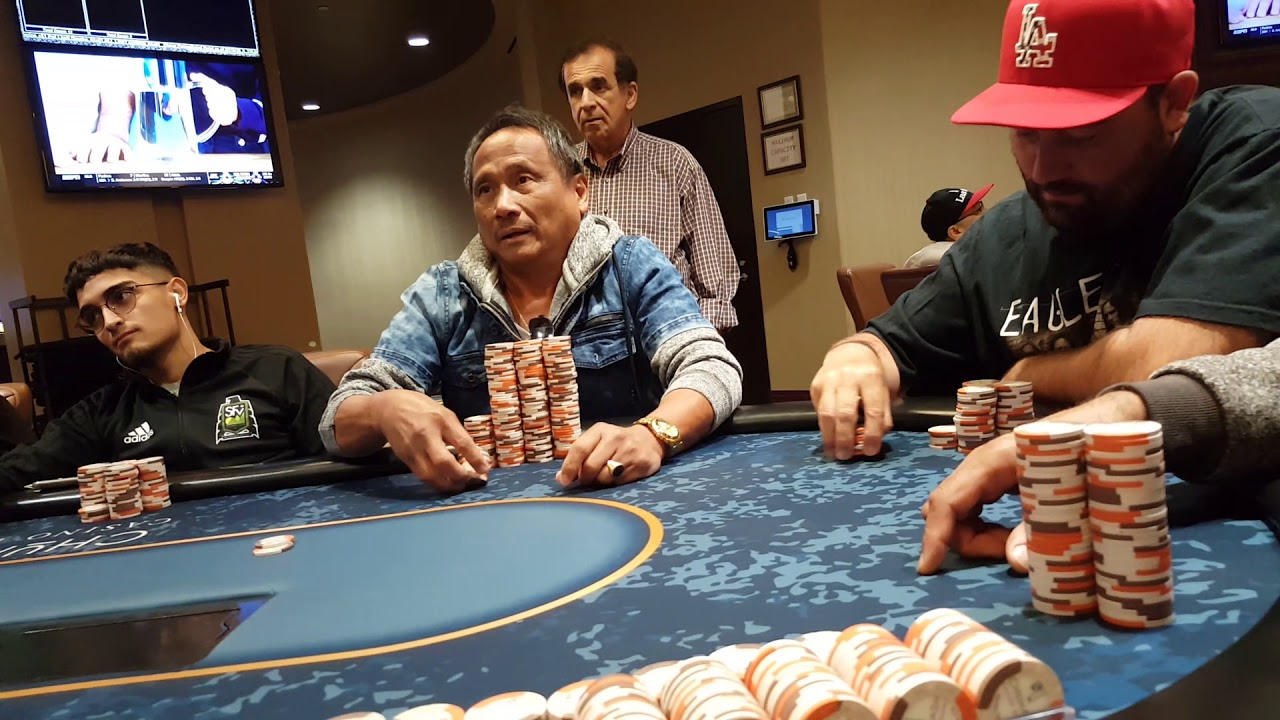 Poker player gets angry when he loses to a bluff