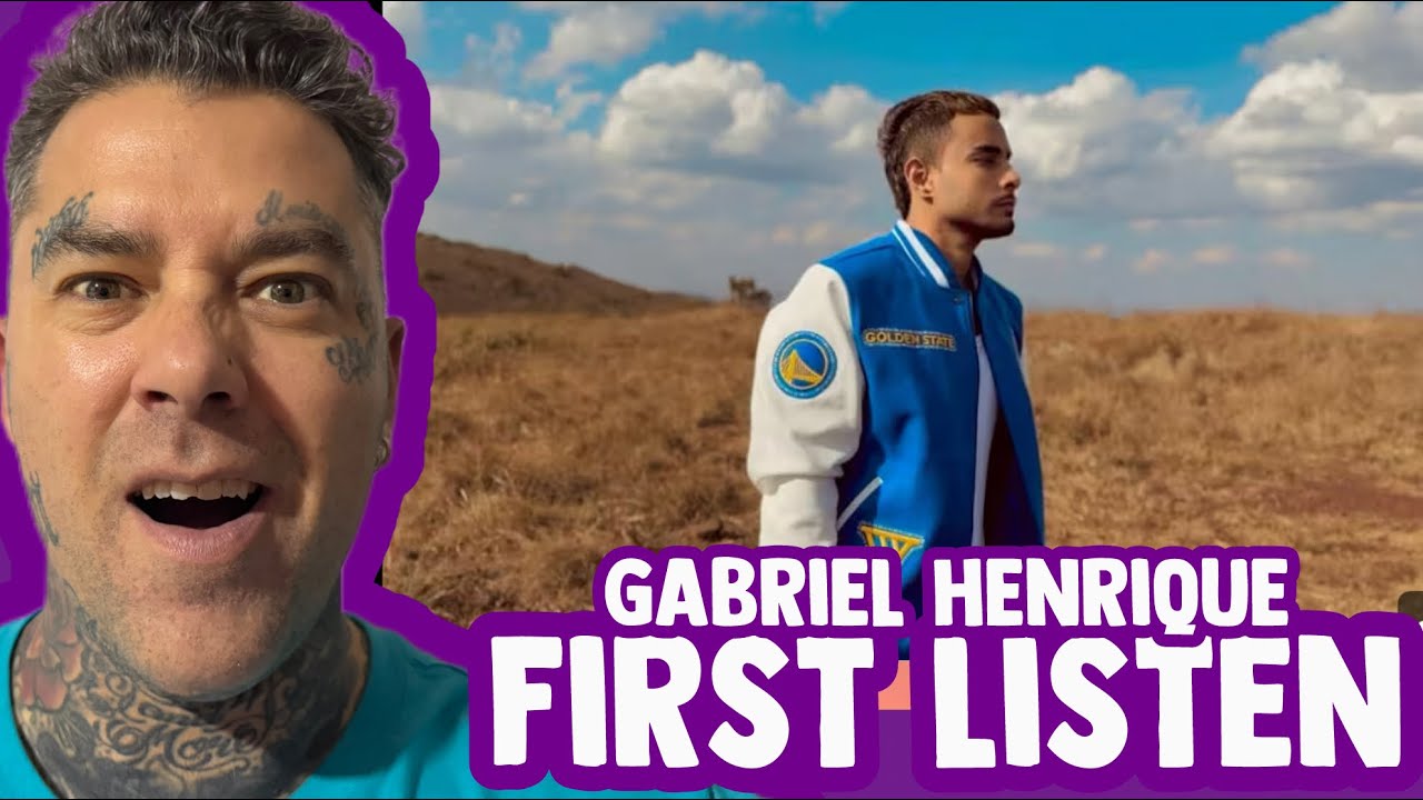 Rapper FIRST REACTION to GABRIEL HENRIQUE “Beautiful Things” 