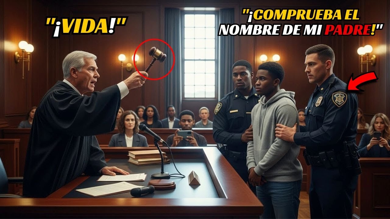 Cadena Perpetua”, Dijo el Juez... ¡El Adolescente Negro Llamó a su Papá Fiscal General!