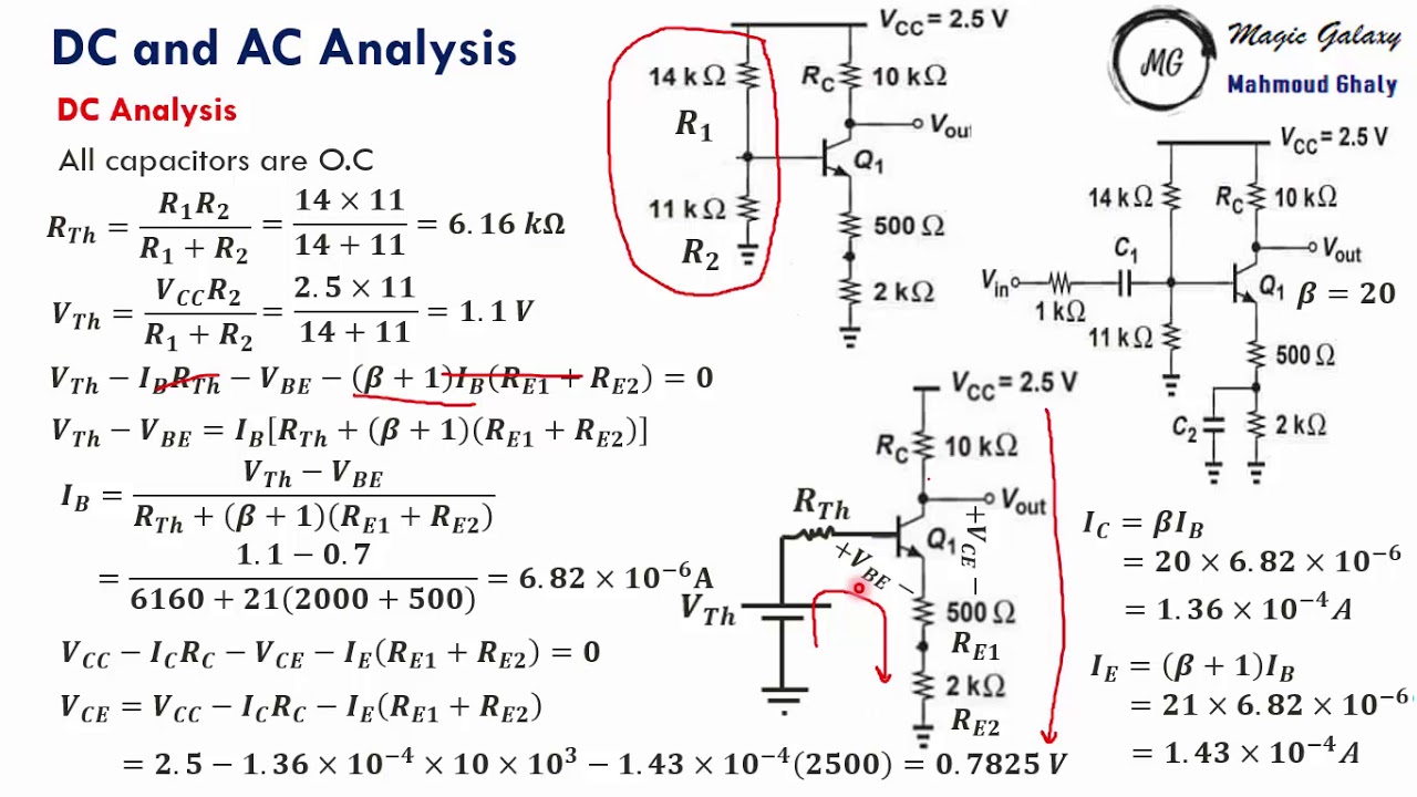 common emitter problem