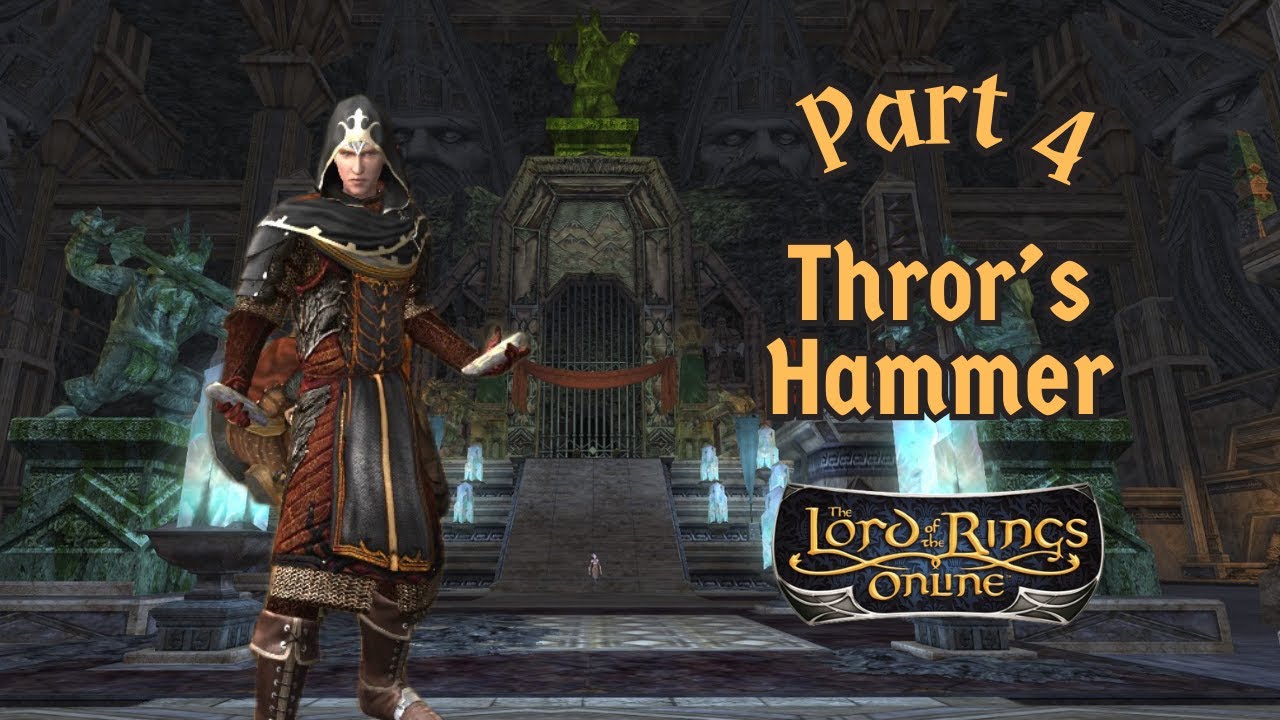 Прохождение региона Ангмар в Lotro | Часть 4 Молот Трора | Геймплей с Хранителем Рун | #lotro