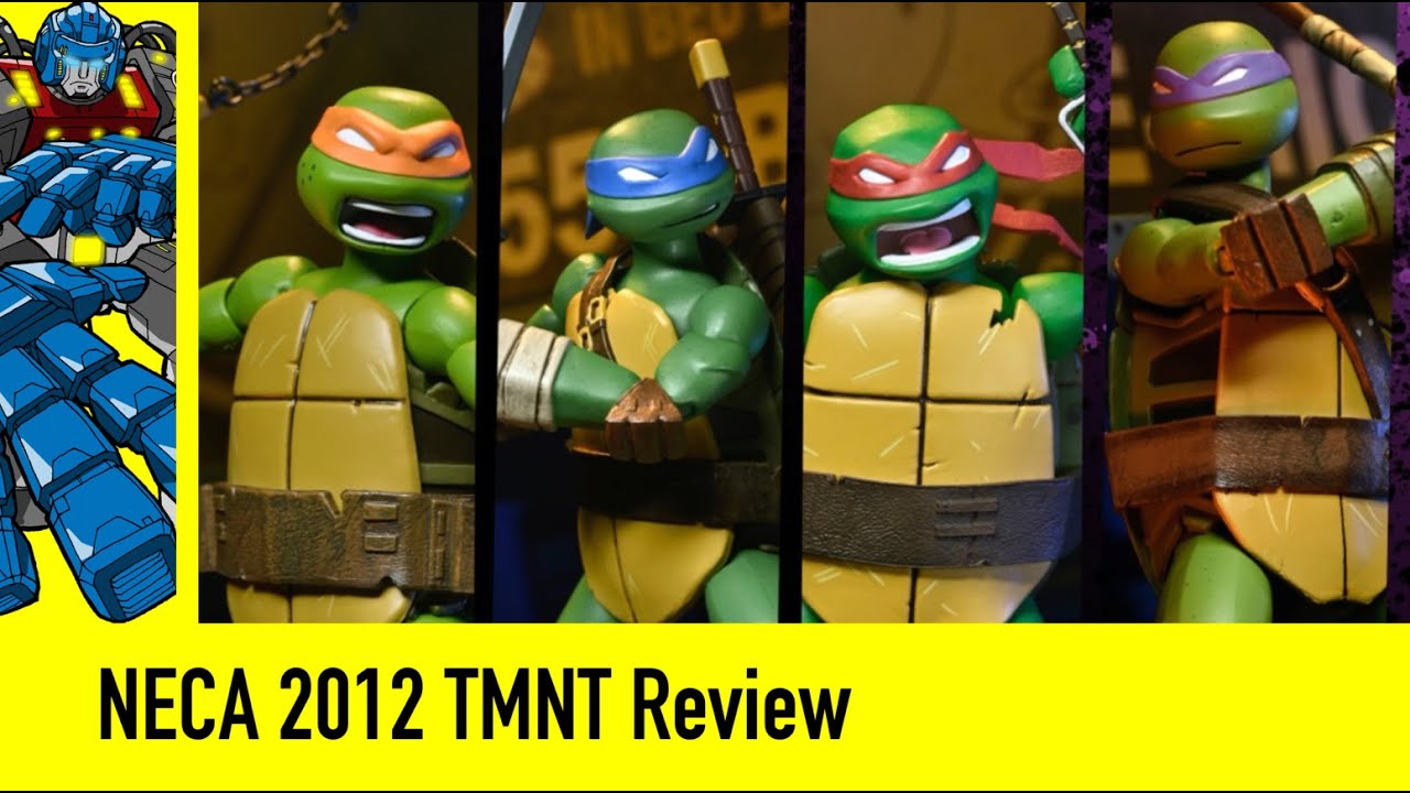 Обзор TMNT от NECA 2012