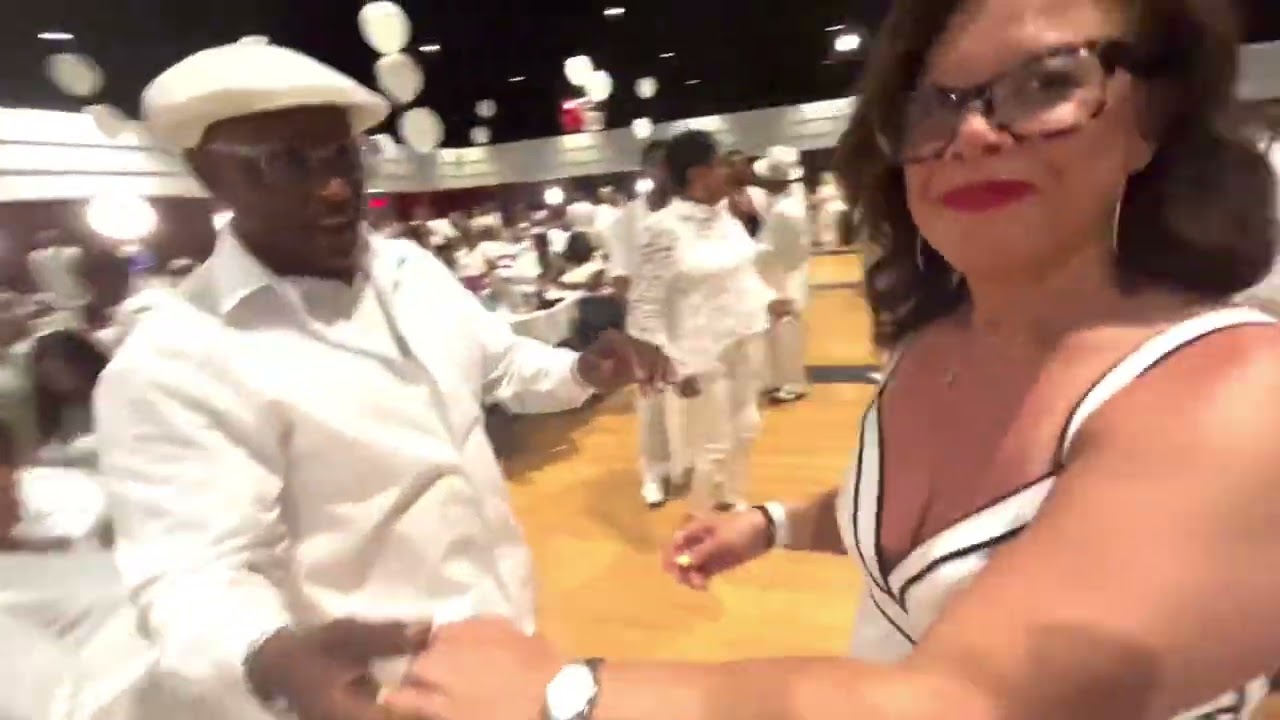 DETROIT ALL WHITE PARTY HOST RODNEY MACK MAIN EVENT #ChicagoSteppin #LadyMargaretSteppin #Steppers