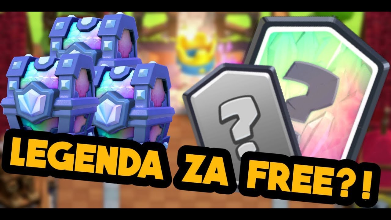 Clash Royale PL - Jak zdobyć legende za darmo :o? | Nowa ulubiona legenda | Yaru YT