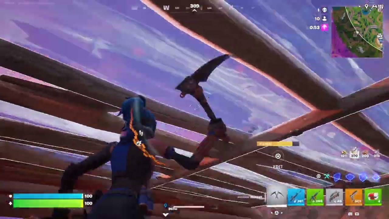 Fortnite Love and Legends Battle Royale - Gameplay - PS5 (ft. a quick and short build fight) 