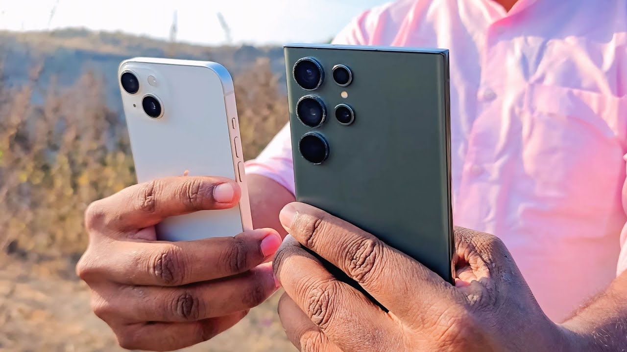 iPhone 13 vs S23 Ultra Camera Test Comparison 🔥🔥🔥