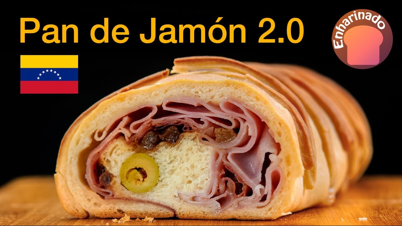 Pan de jamón venezolano 2.0 - El verdadero sabor venezolano - www.enharinado.com