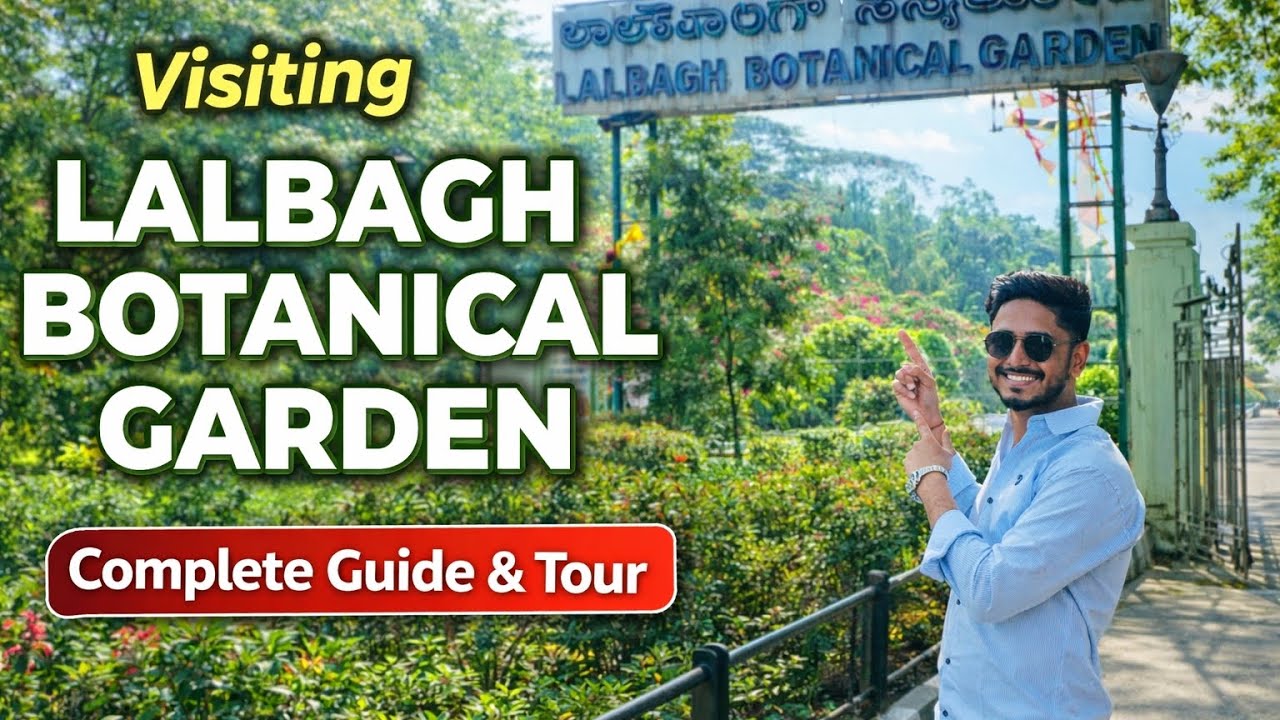 Lalbagh Botanical Garden – Bengaluru’s Most Beautiful Place? 😍 | Full Tour & Hidden Spots 🌿🌿