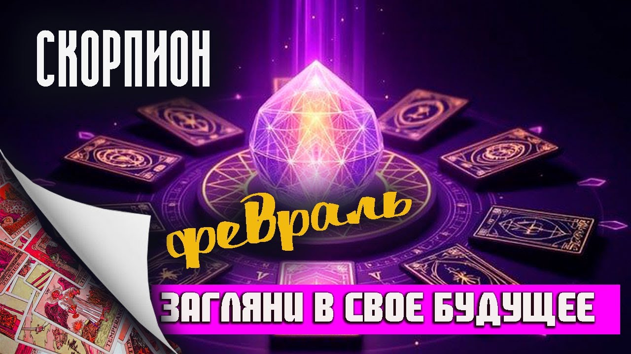 Загляни в свое будущее ♏ Скорпион 🎁2026