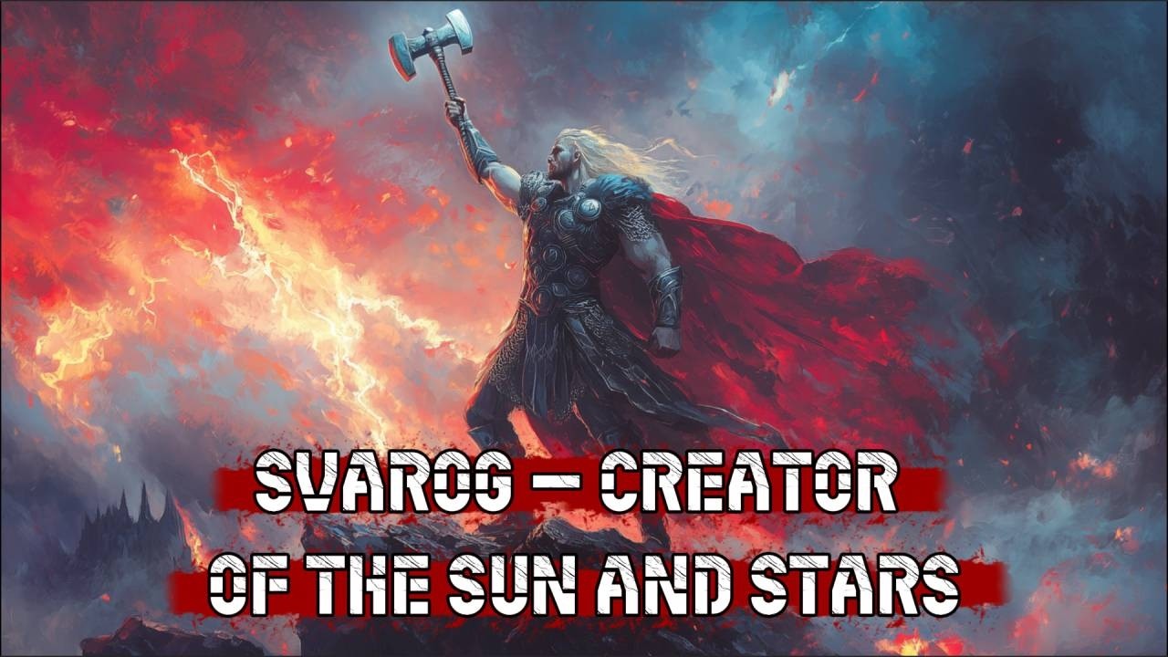 SVAROG — THE GOD WHO CREATED THE WORLD ⚡🔥 SVAROG — THE FOREFATHER OF THE SLAVIC GODS ☀️⚔