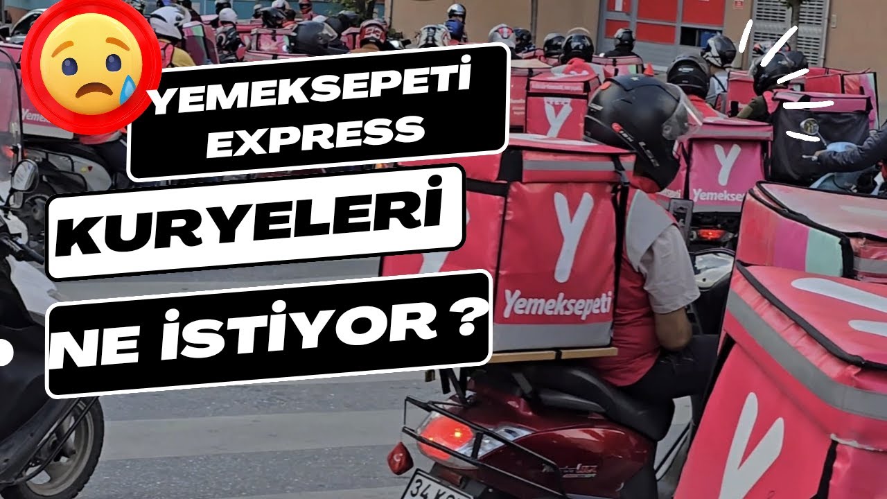 Yemeksepeti Express Kuryelerinin Yüzü Neden Hiç Gülmüyor ?