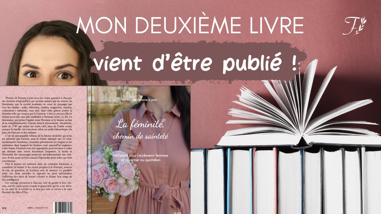 Mon deuxième livre vient d'être publié 😍