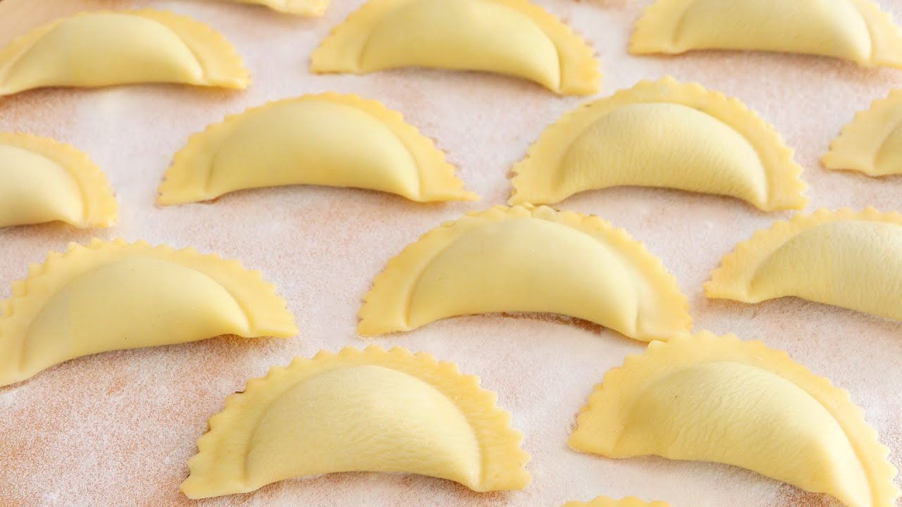 RAVIOLI de BERENJENA y QUESO | Pasta Casera Rellena - CUKit!