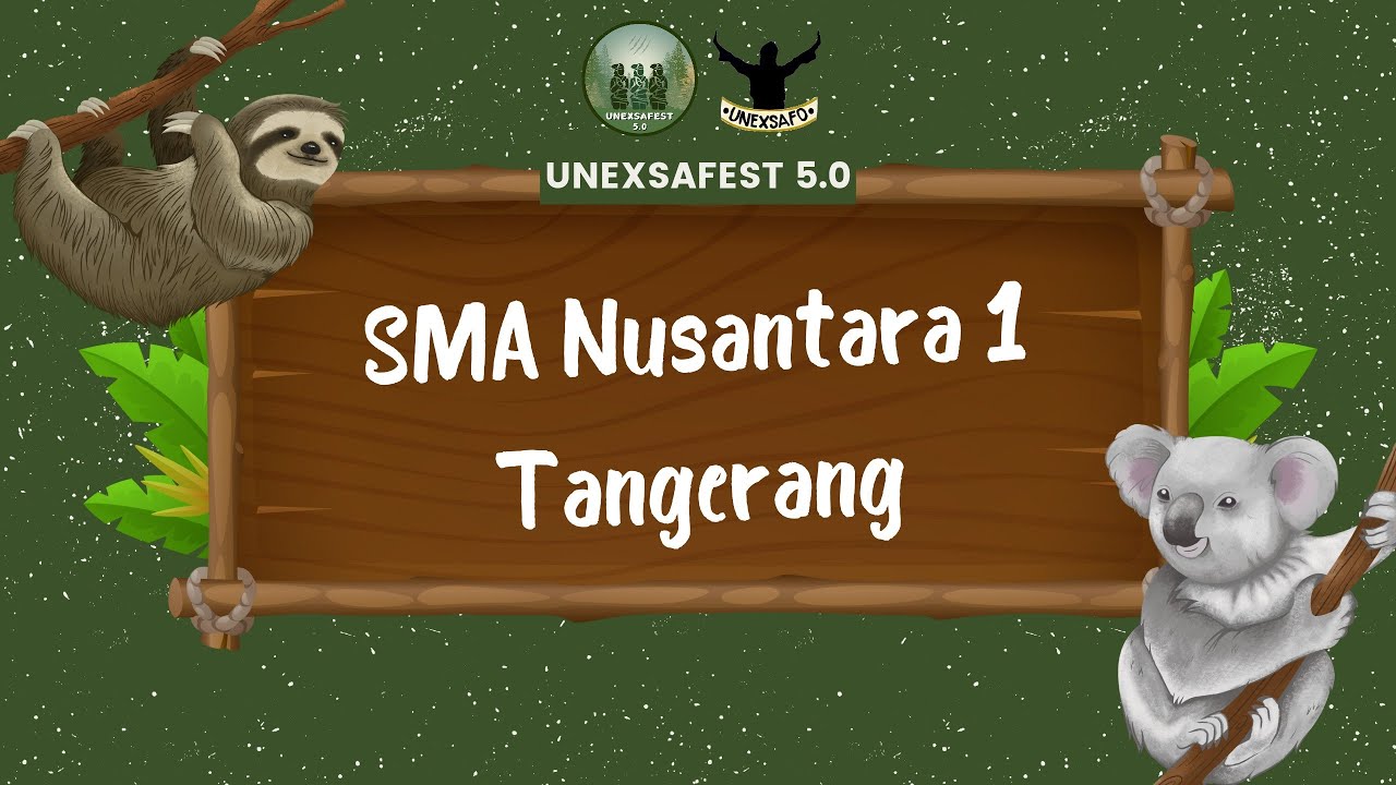 [UNEXSAFEST 5.0] Ratoh Jaroe SMA Nusantara 1 Tangerang