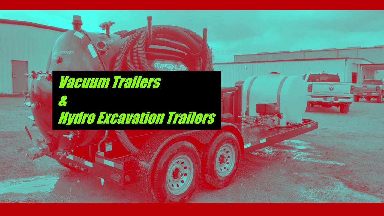 Hydro Excavation Trailers & Vacuum Trailer for Sale