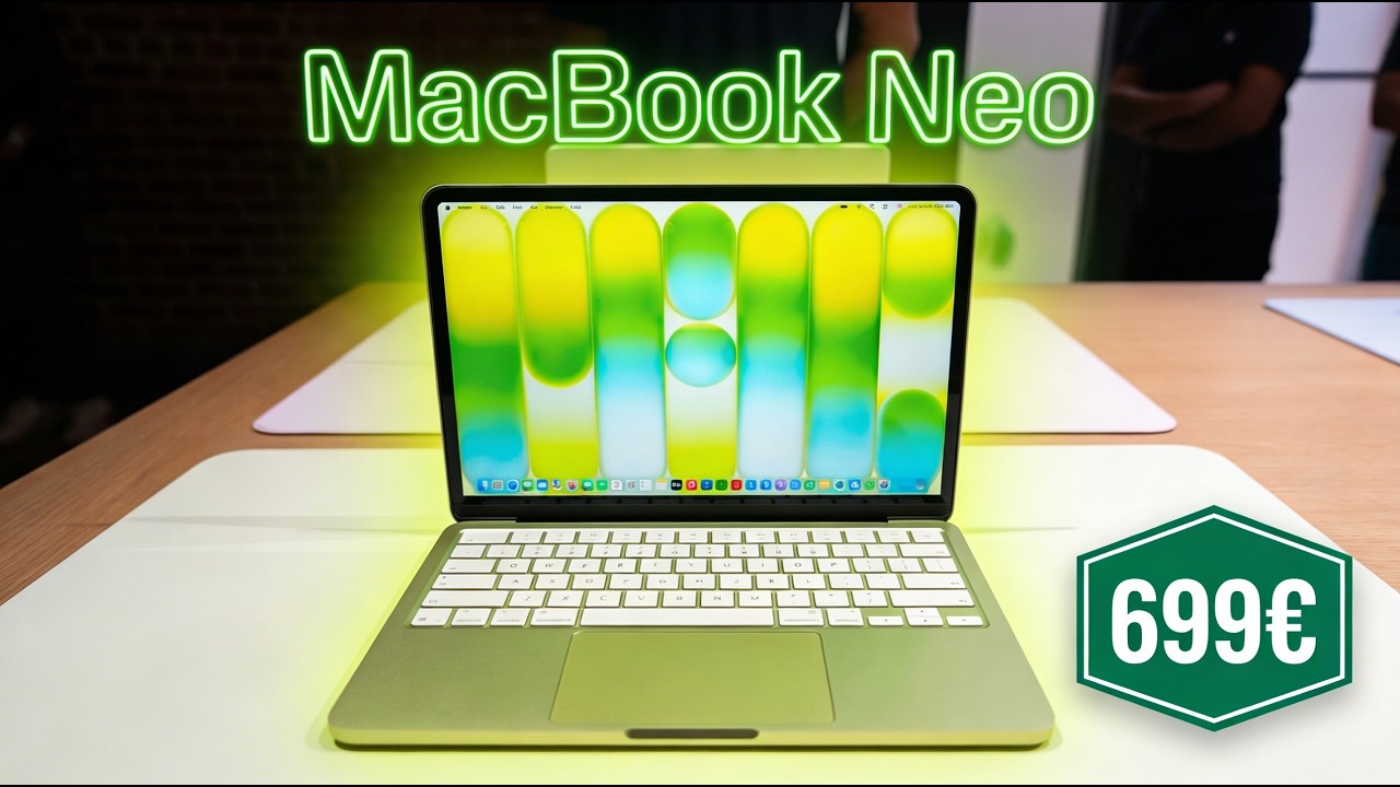 Enfin un MacBook par cher ! Voici le MacBook Neo à seulement 699€