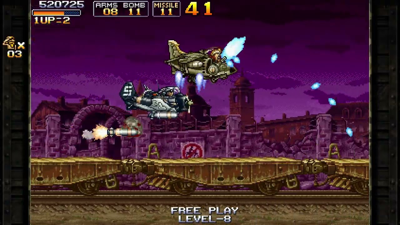 Metal Slug SB Fanthology v0.8 : Metal Slug Tour - Metal Slug X Mission 3 (Hard Mode)