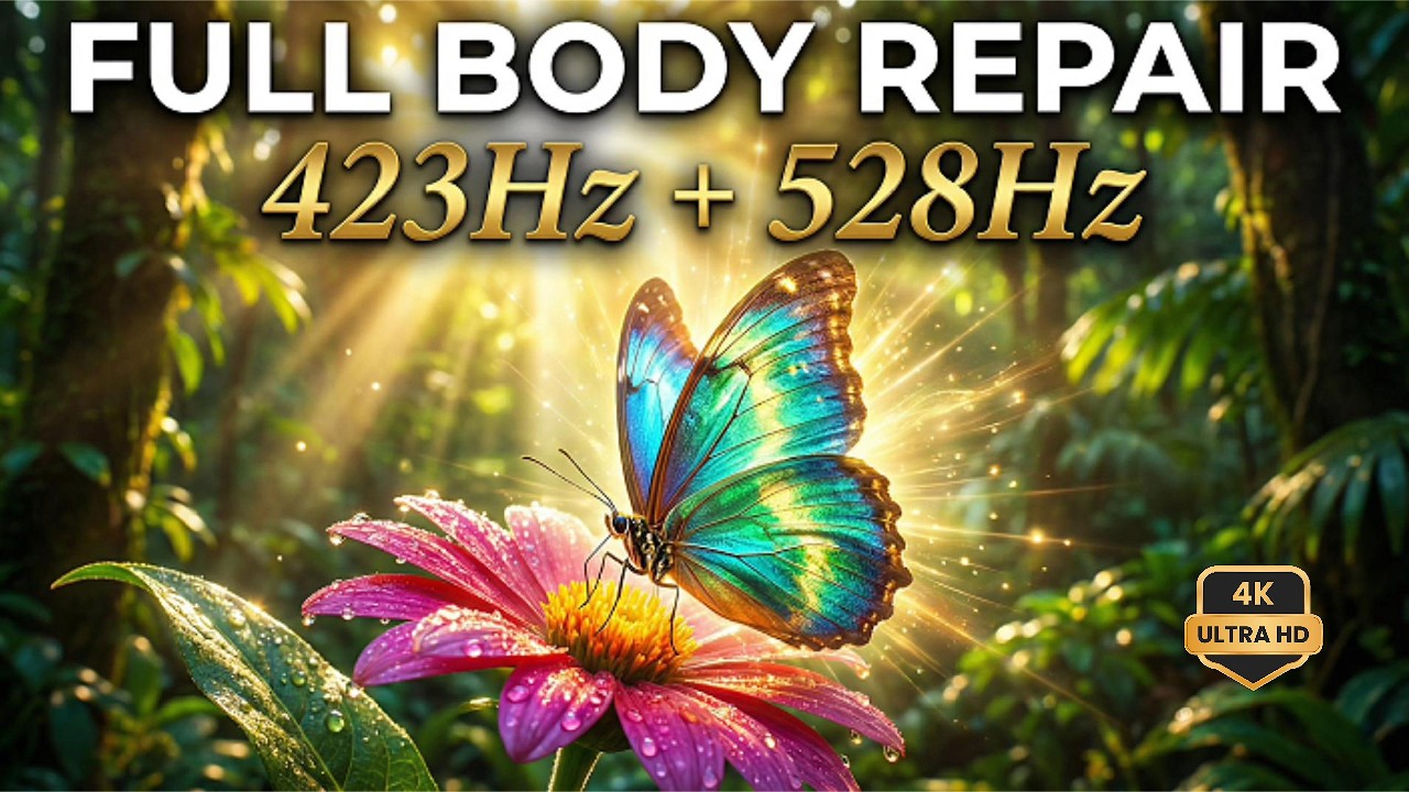 528Hz Zen Healing: Whole Body Regeneration & Mindfulness | Nhạc Thiền Tịnh Tâm