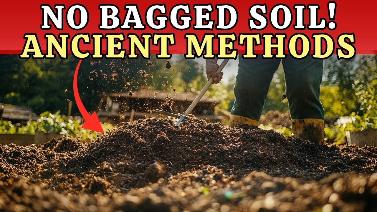 Stop Wasting Money on Bagged Soil | 7 Ancient Farming Methods to Create Rich Organic Soil for Free