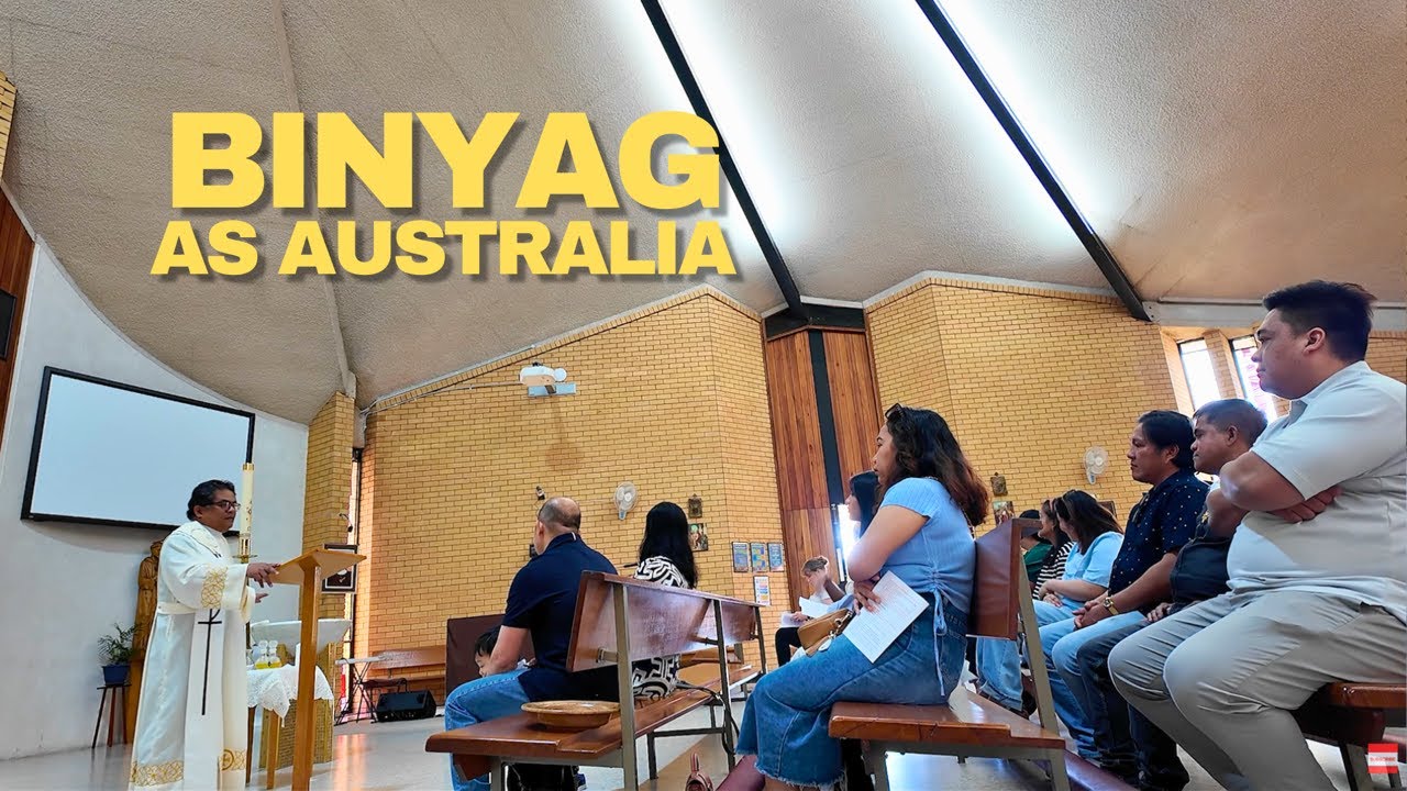 Вот как филиппинцы отмечают крестины в Австралии 🇵🇭🙏🇦🇺