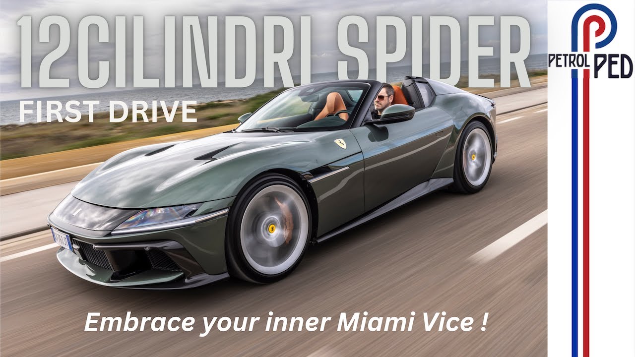 FIRST DRIVE | 830hp Ferrari 12Cilindri Spider | V12 Masterpiece with F1 Tech and 9,500rpm !
