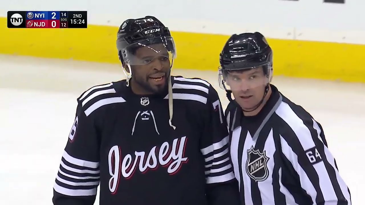 NHL Fight - Islanders @ Devils - Wahlstrom vs Subban - 03/04/2022