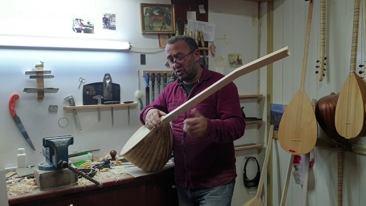 Celal Doldur usta ile bağlama yapımı ve bağlama üzerine sohbetler 1