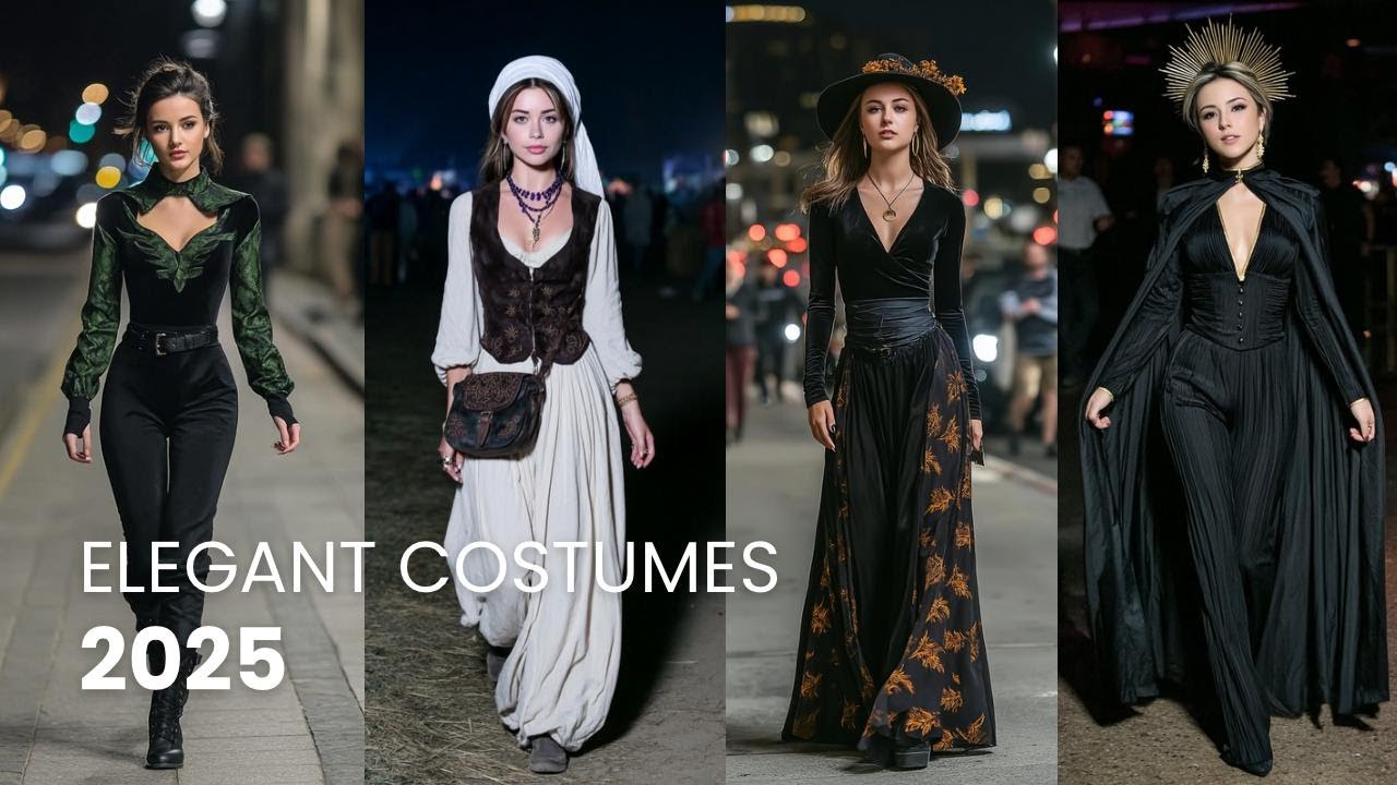 👻 Halloween Costumes 2025 🎃 | Elegant & Pinterest-Inspired Outfit Hacks 👗✨