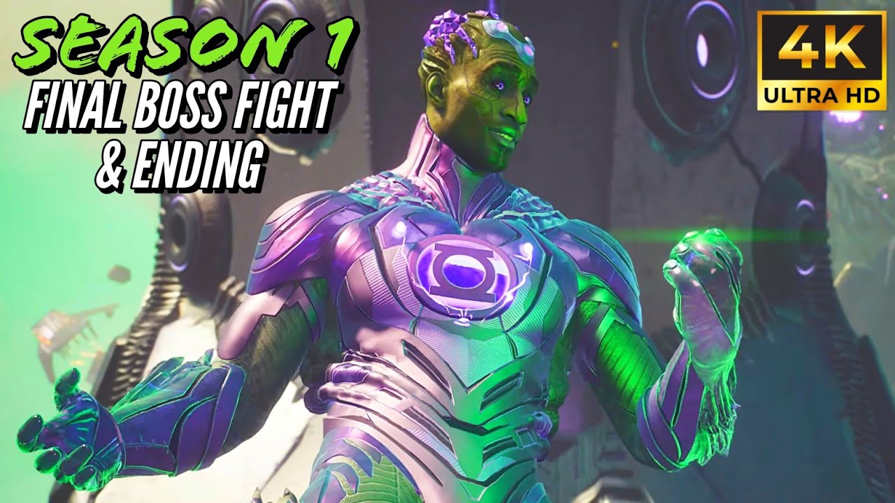 Suicide Squad: Kill the Justice League Season 1 - Braniac Boss Fight & Ending (as The Joker)