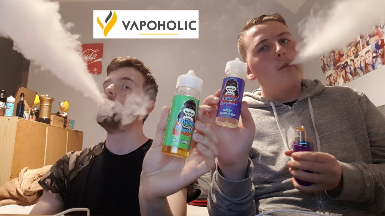 Vapoholic Review | Nasty Slow Blow and Key Lime Pie | UK E Liquids | Vape NaYsH 4 Life Reviews