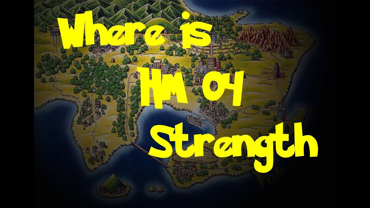 Where Is: HM 04 - Strength (Pokemon Fire Red/Leaf Green)