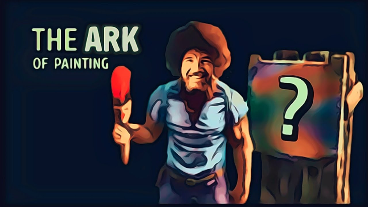 Bob Ross in Ark Survival Evolved - Parody | The ARK Of Painting