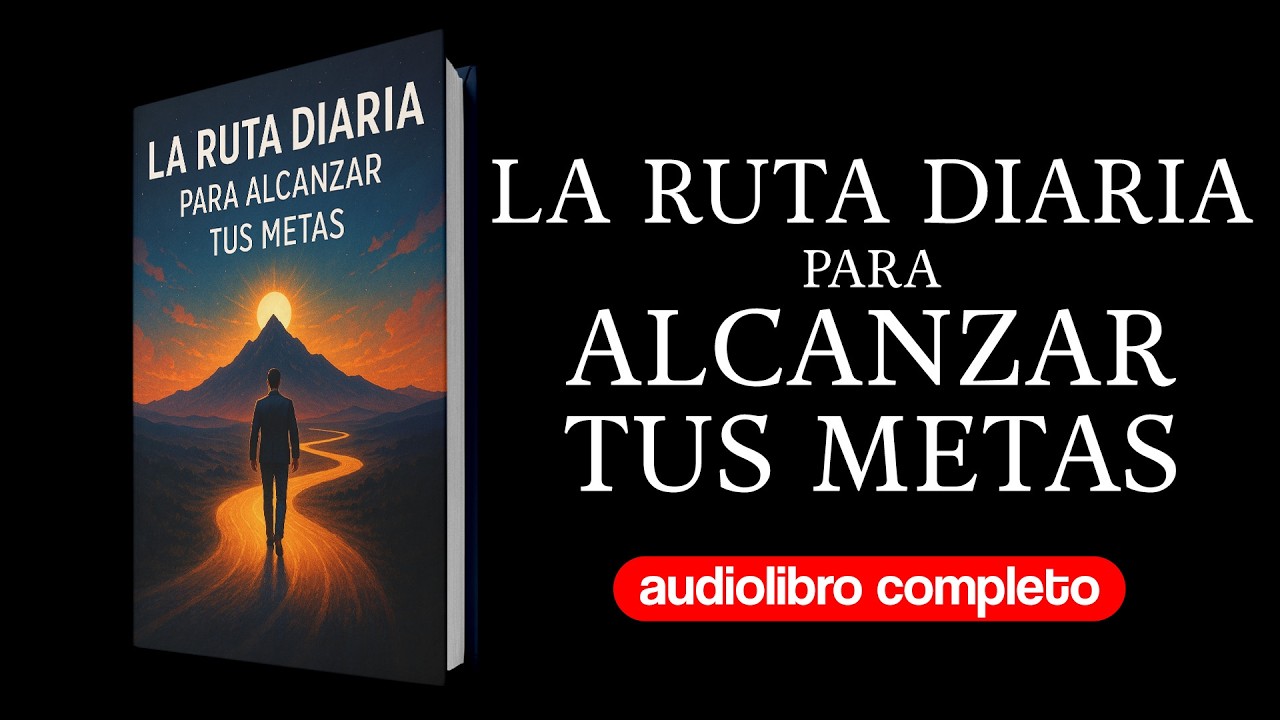 La ruta diaria para alcanzar tus metas | Audiolibro Voz humana
