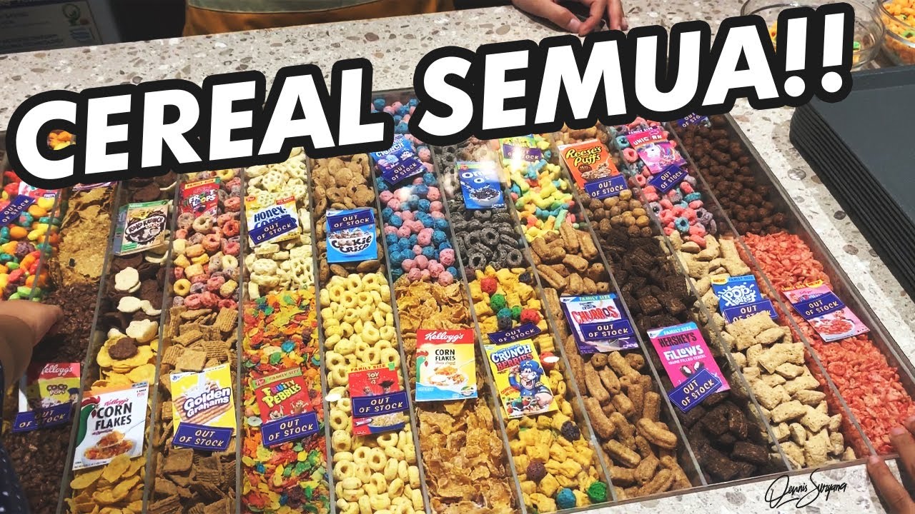 Cafe Sereal + Susu di Bandung