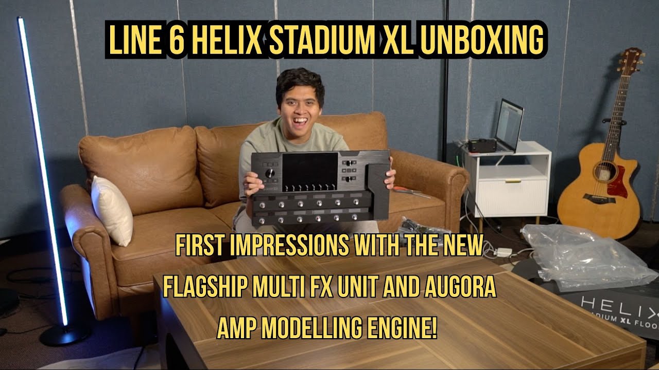 РАСПАКОВКА LINE 6 HELIX STADIUM XL + ПЕРВЫЕ ВПЕЧАТЛЕНИЯ! | Сравнение усилителей Augora и Legacy!