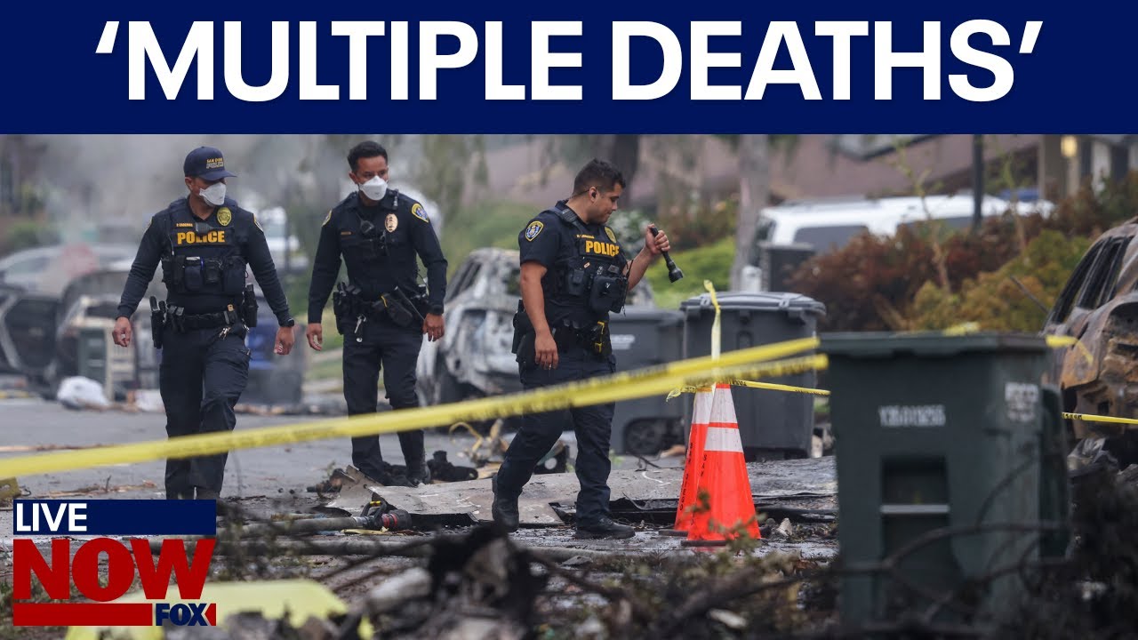 San Diego plane crash update: death toll rises, houses set on fire