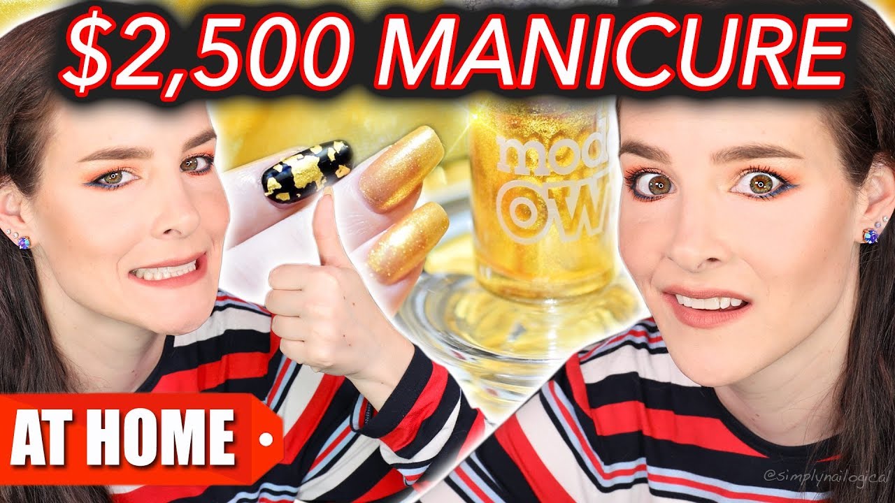 $25 Manicure Vs. $2,500 Manicure (DIY at Home!)