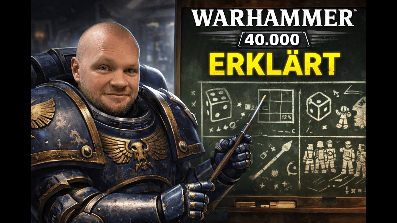 WARHAMMER 40.000 ERKLÄRT – So spielst du das Tabletop  (Anfänger Guide)